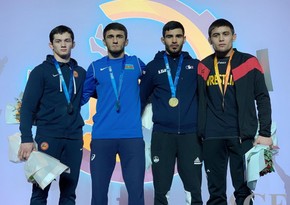 Азербайджанские борцы завоевали медали разных достоинств