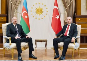 President of Azerbaijan Ilham Aliyev congratulates Recep Tayyip Erdogan