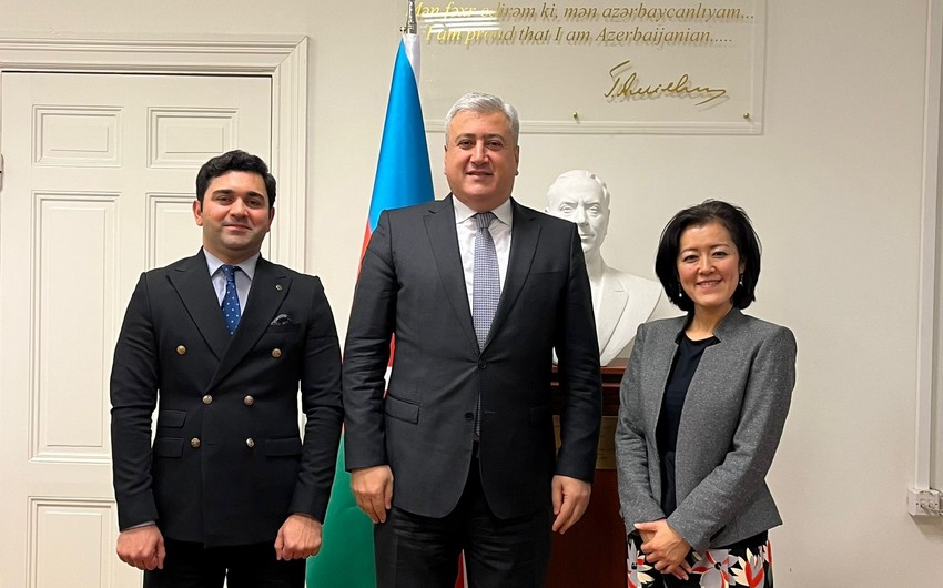 Azerbaijani envoy mulls COP29 with IOM head of mission in Norway