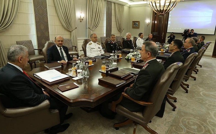 Turkey's Supreme Military Council meeting ends - VIDEO