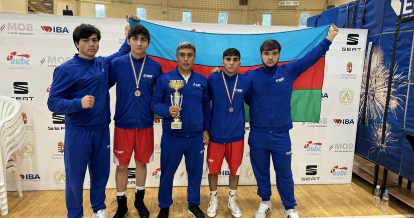 Azerbaijani boxer triumphs at Hungarian tournament