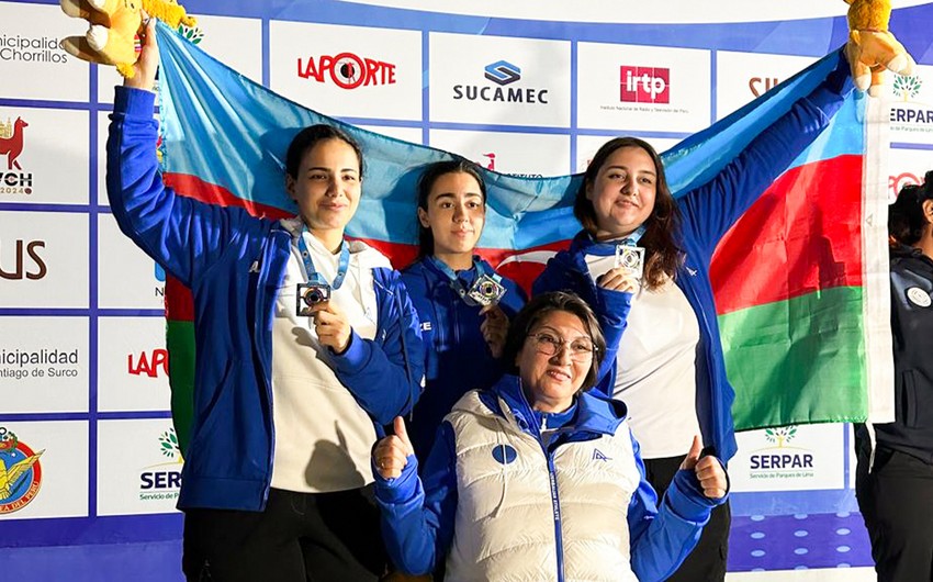 Azərbaycanın atıcılıq millisi dünya çempionatında gümüş medal qazanıb