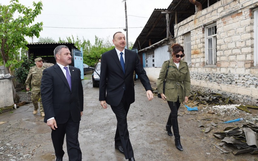 Президент Азербайджана выделил 6 млн. манатов для устранения ущерба, причинённого гражданскому населению в прифронтовой зоне
