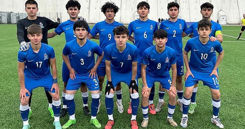 Azərbaycanın U-17 millisi ikinci yoxlama görüşündə də məğlub olub