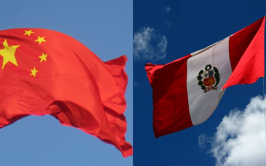 Çin və Peru 2 milyard dollarlıq ticarət sazişi imzalayıb