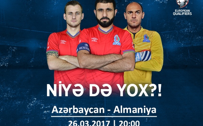Azərbaycan - Almaniya oyununa onlayn bilet satışı başlayıb