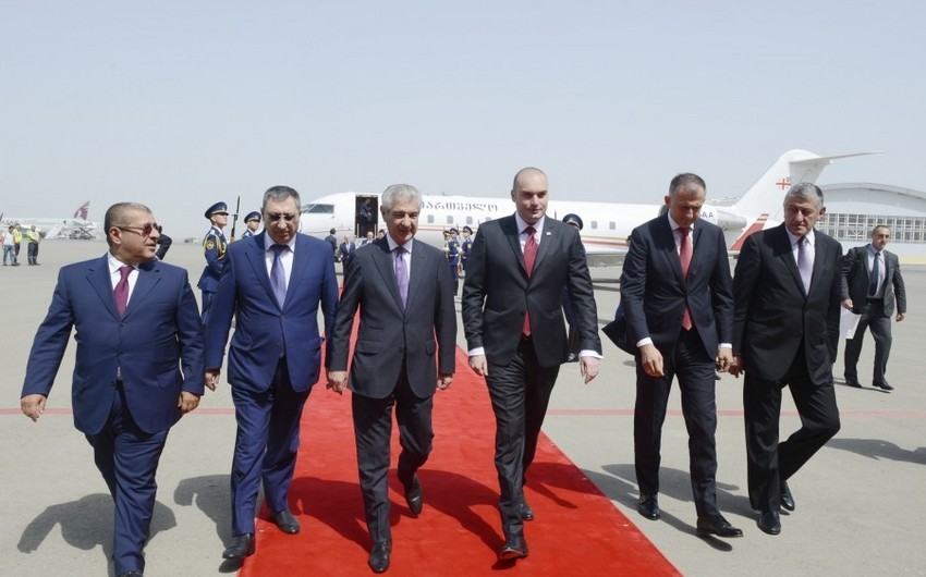 Official visit of Georgian PM to Azerbaijan starts