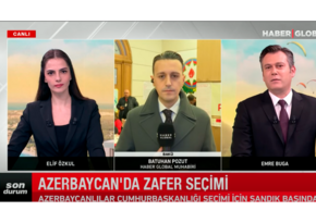 Haber Global prepares reportage on voting process of Azerbaijani citizens in Istanbul