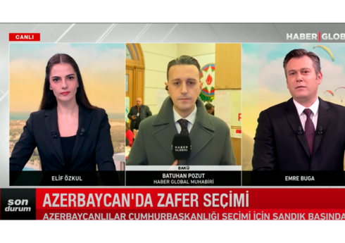 HaberGlobal подготовил репортаж о президентских выборах в Азербайджане
