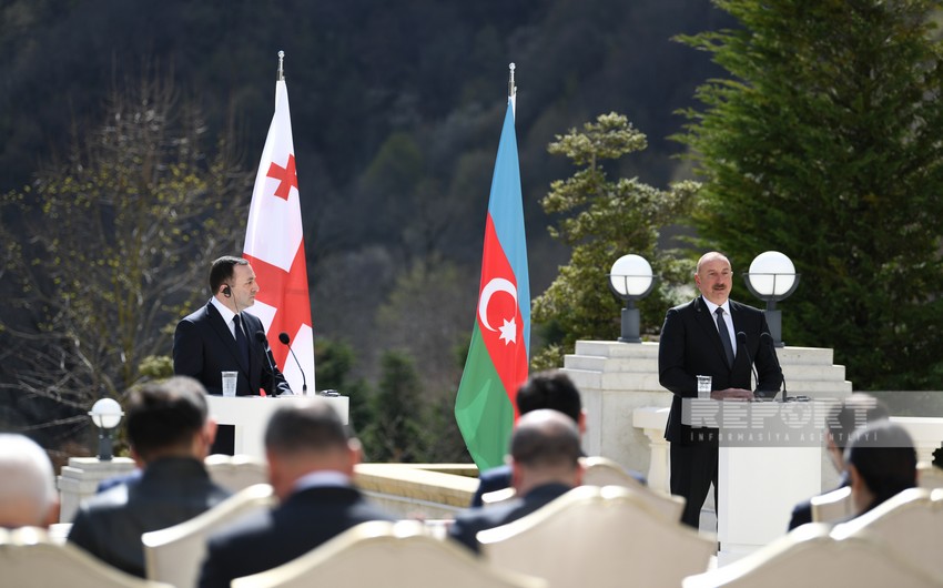 President: Getting acquainted with interesting historical sites of both Georgia and Azerbaijan further strengthens our friendship