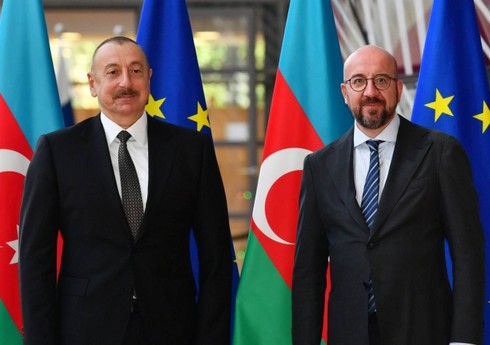 Шарль Мишель и Ильхам Алиев обсудили повестку встречи в Брюсселе