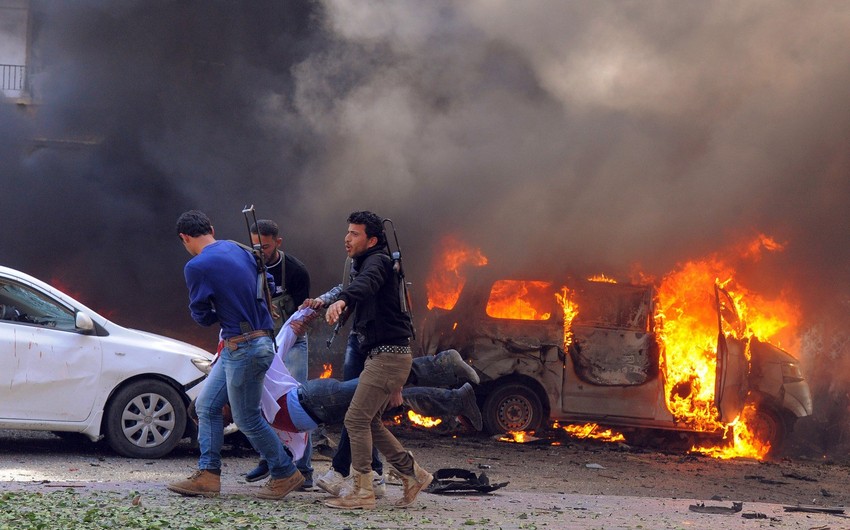 Suriyada terror aktı nəticəsində 50 dinc sakin ölüb