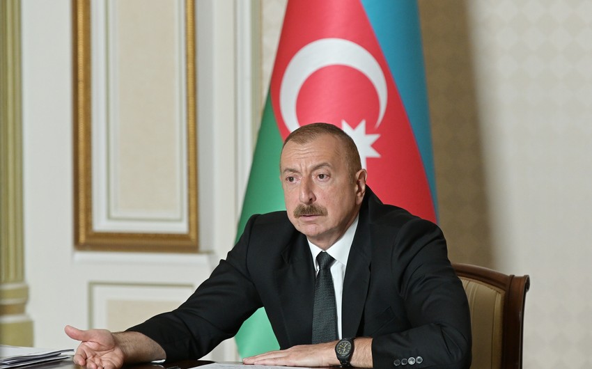Azərbaycan Prezidenti: Status-kvo yoxdur, təmas xətti yoxdur