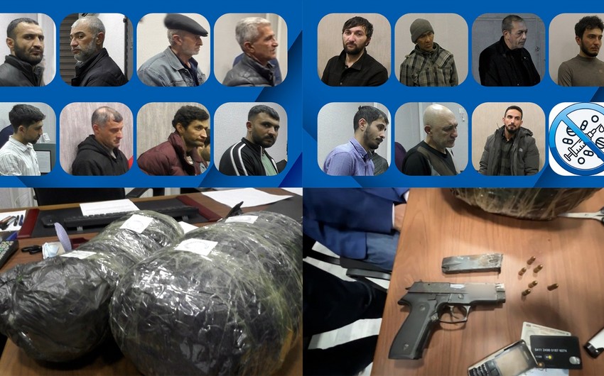 В Наримановском районе Баку полиция изъяла из незаконного оборота 8 кг наркотиков
