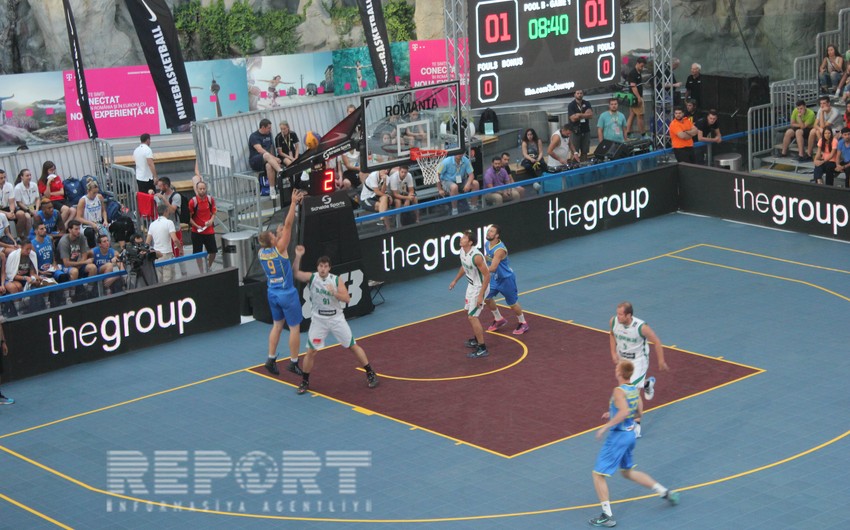 Rumıniyada 3x3 basketbolu üzrə Avropa Çempionatına start verilib - FOTO