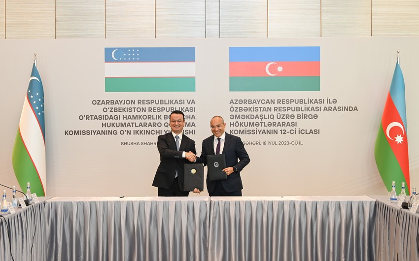 Azerbaijan, Uzbekistan ink several documents