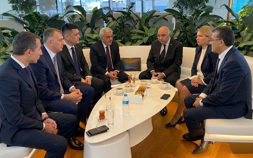 Глава SOCAR встретился с официальными лицами Грузии и Туркменистана