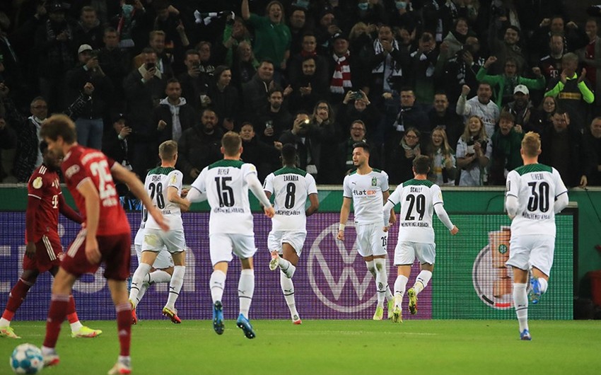 Кубок Германии: Боруссия из Менхенгладбаха разгромила Баварию