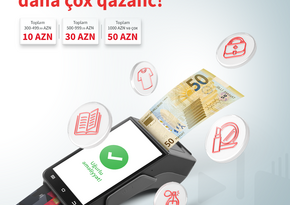 BirKartla taksitli alış-veriş 50 manatadək vəsait qazandırır