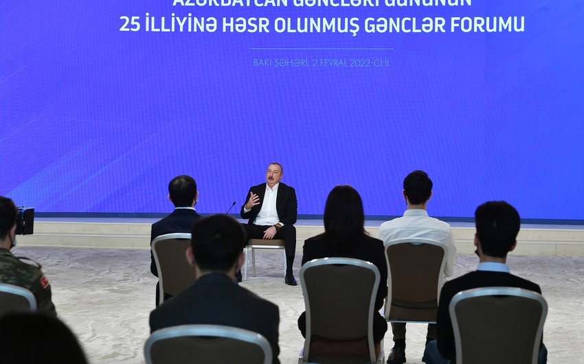 Dövlət başçısı: Biz haqlı olaraq fəxr edirik ki, Azərbaycan vətəndaşlarıyıq