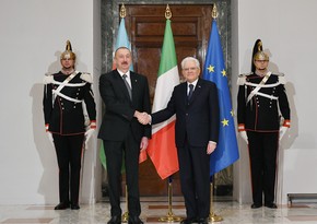 Ilham Aliyev congratulates Sergio Mattarella as Italy crowned European football champions