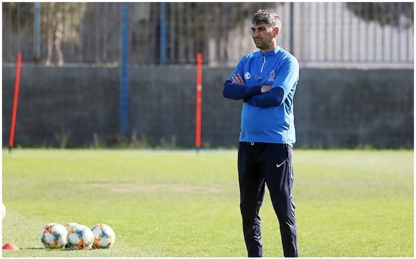 Azərbaycan millisinin baş məşqçisi: Futbolçuların əzmkar oyunu sayəsində qələbə qazandıq
