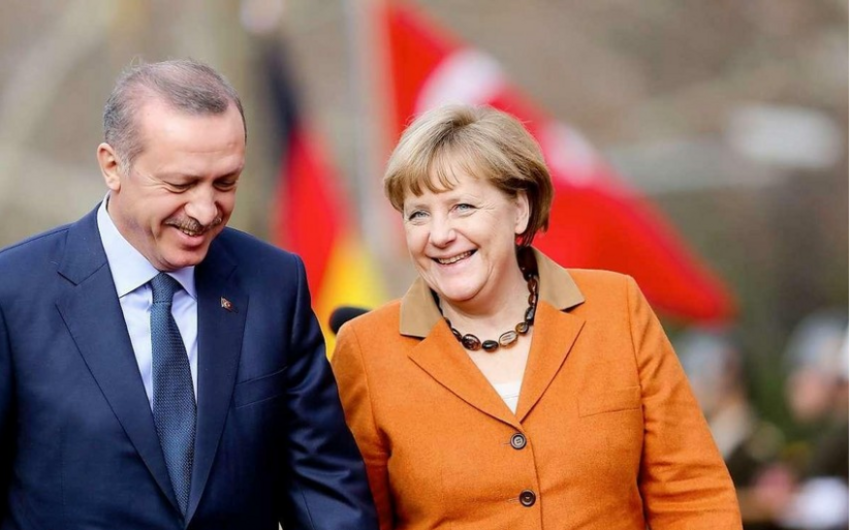 Эрдоган встретился с Меркель