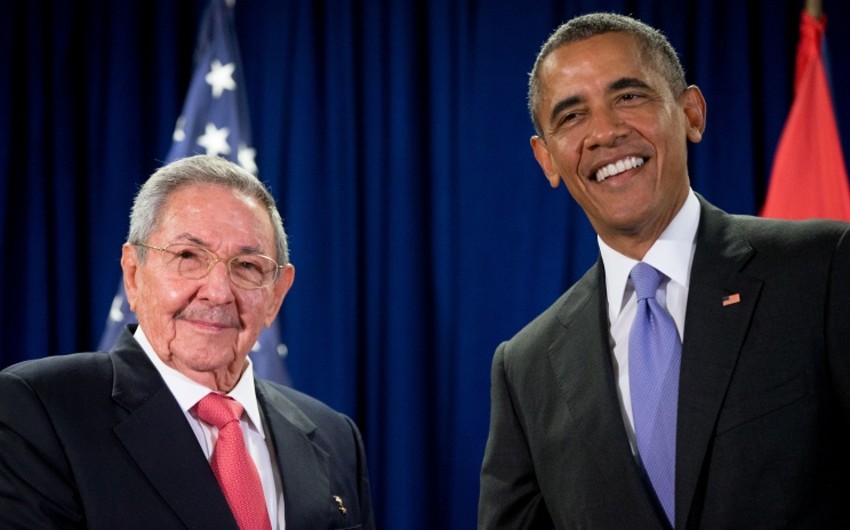 Obama Kubaya qarşı tətbiq edilən embarqonu ləğv etməyə çağırıb