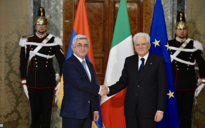 Президент: Италия не собирается обсуждать иной формат переговоров по карабахскому урегулированию