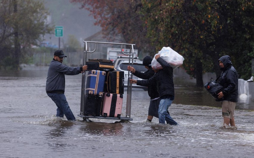В штате Калифорния погибли 20 человек в результате наводнений