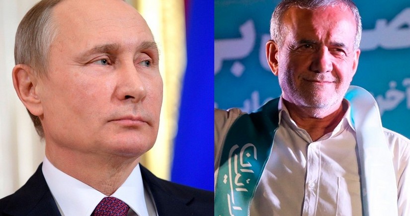 Putin and Pezeshkian to discuss Middle East in Ashgabat