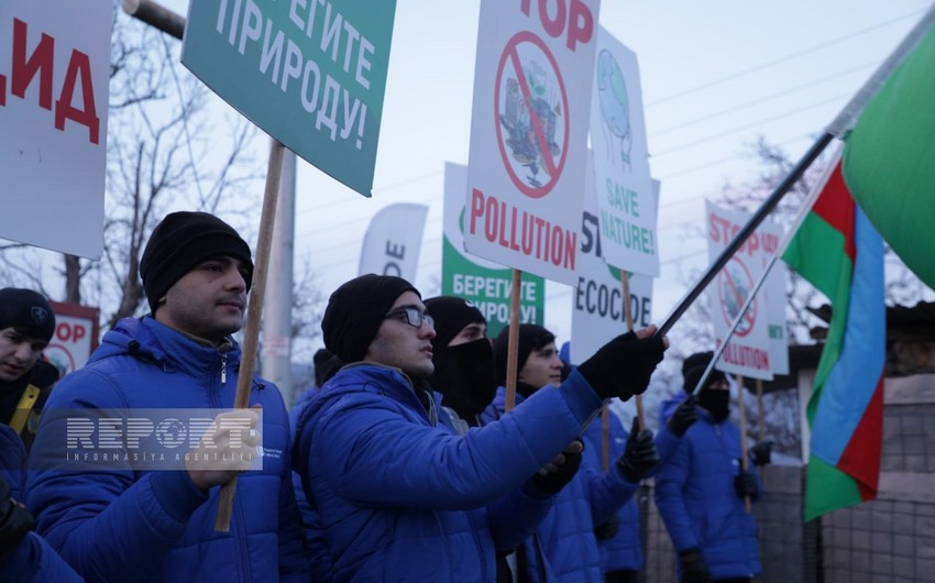 Акция протеста на дороге Ханкенди-Лачын продолжается уже 12-й день