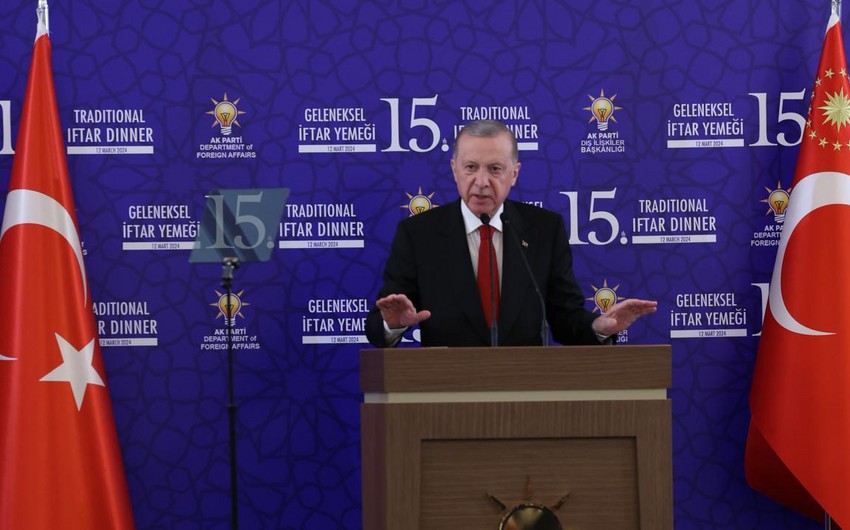 Эрдоган: Мы желаем начала новой эры в регионе с подписанием мирного соглашения между Азербайджаном и Арменией