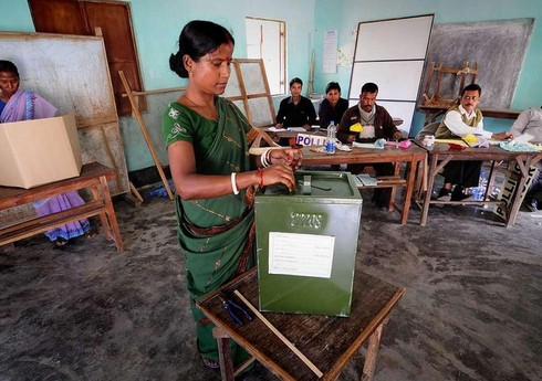 В Индии проходит второй этап голосования на парламентских выборах