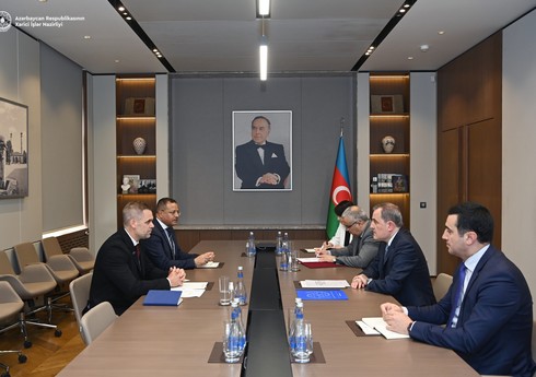 Джейхун Байрамов принял главу миссии Международной организации по миграции в Азербайджане