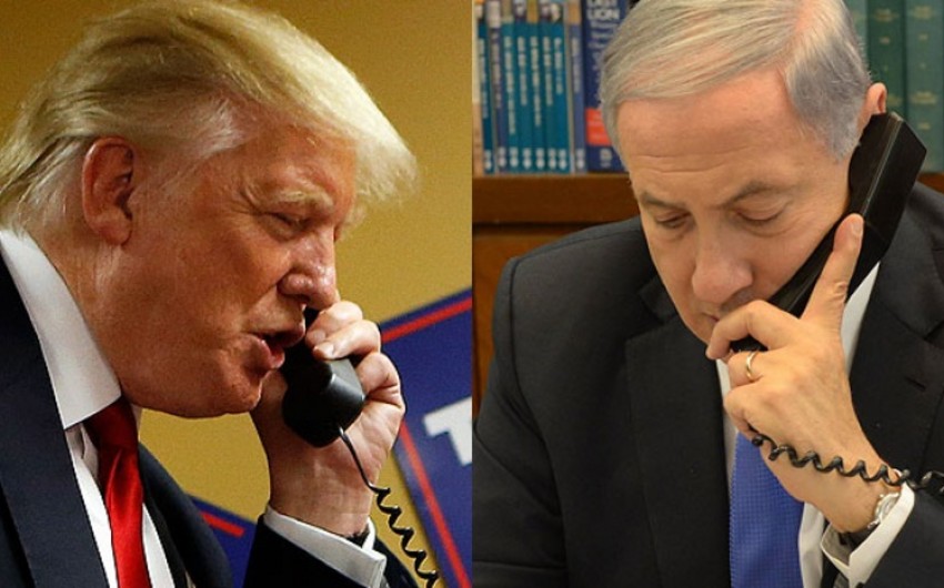 Tramp Netanyahu ilə İranın Yaxın Şərqdəki addımlarını müzakirə edib