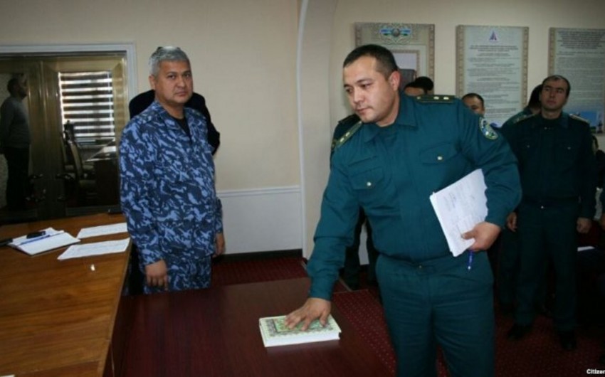 Узбекская полиция публично поклялась на Коране не брать взятку