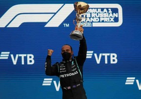 Хэмилтон стал первым на Гран-при России и одержал 100-ю победу в Формуле-1