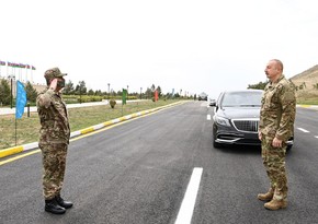Президент Азербайджана Ильхам Алиев посетил воинскую часть Сил специального назначения