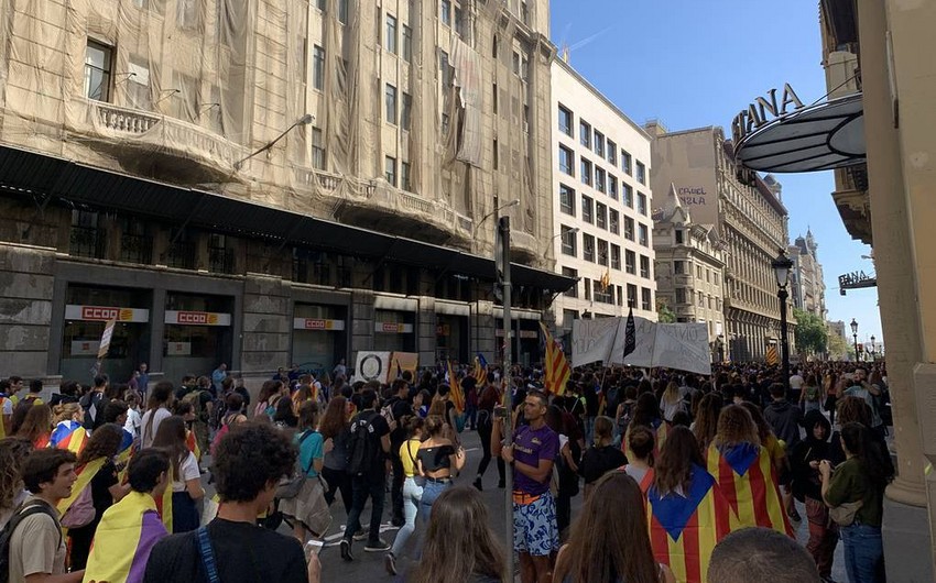 Kataloniyada ümumxalq tətili keçiriləcək