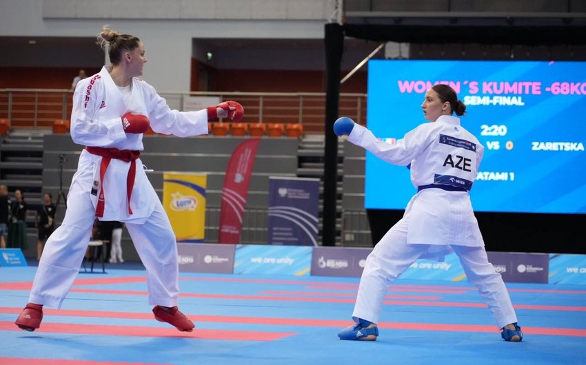 Азербайджанская спортсменка завоевала золотую медаль на III Европейских играх