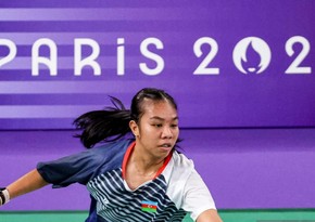 Paris-2024: Azərbaycan badmintonçusu məğlub olub