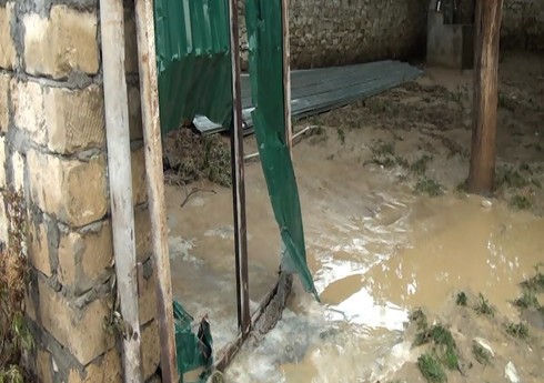 В Геранбое оценивается ущерб, причиненный селевыми потоками