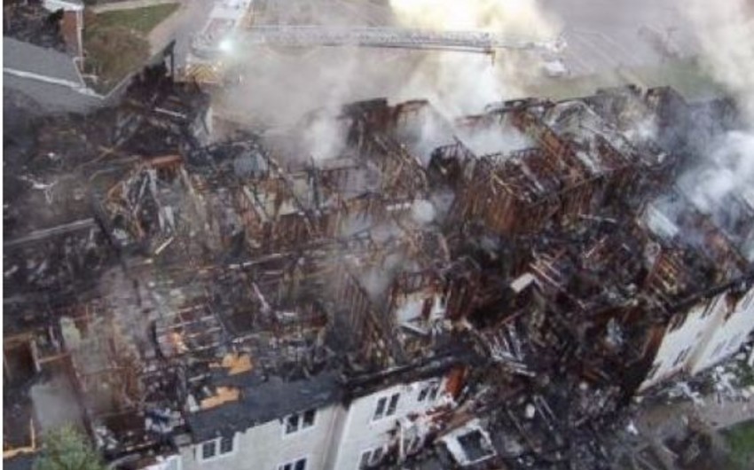 В США 27 человек пострадали при пожаре в доме престарелых - ВИДЕО