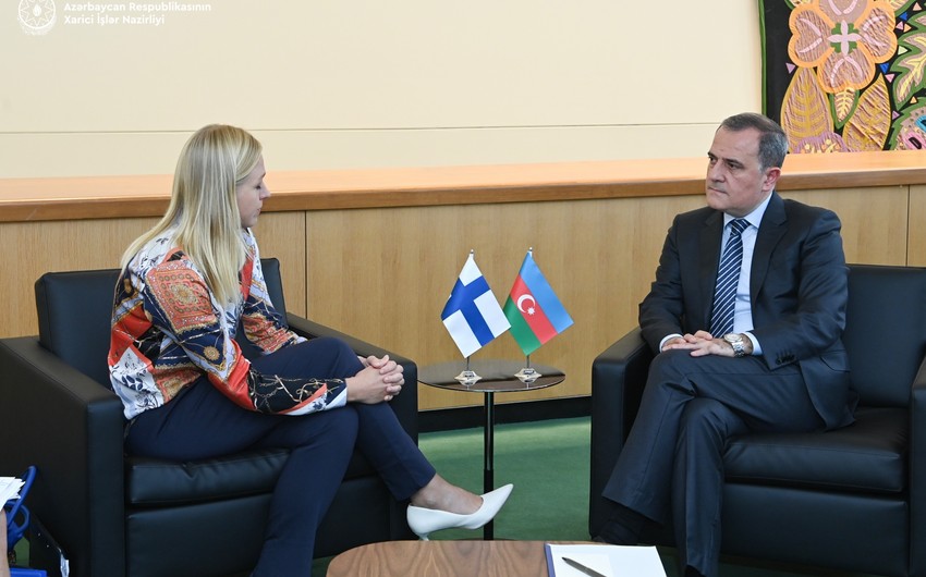 Azerbaijan, Finland explore political, economic, humanitarian issues