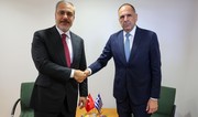 FMs of Türkiye, Greece meet in Brussels