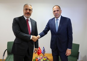 FMs of Türkiye, Greece meet in Brussels