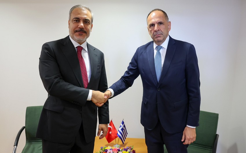 FMs of Türkiye, Greece meet in Brussels