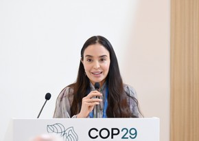 Leyla Aliyeva speaks at COP29 event dedicated to leopard protection