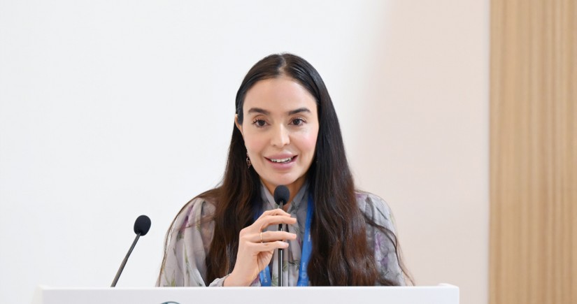 Leyla Aliyeva speaks at COP29 event dedicated to leopard protection